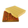 thumbnail image 1 of NOVICA Brown Orange Handmade Raintree Wood Sudoku Puzzle Game, 1 of 4