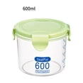 thumbnail image 1 of LEEYNEER Liquidation! Contenants de Rangement en Verre avec Couvercles Boîte de Rangement de Cuisine Scellée Conservation des Aliments Pot Frais en Plastique Contenant Rose, 1 of 2