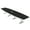 Black Cypress w/Silver Base with Rotating Electric, variant on 16 Person Modular Boat Shaped Powered Boardroom Table Metal T Bases