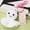 White, variant on Deals of The Day Clearance! Rabbit Sunny Doll Crochet Pendant Keychain, Handmade Wool Potato Pendant, Cute Rabbit Crochet Gift Box for Jewelry, Keychain, and Decorative Pendant Accessory