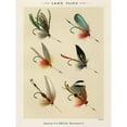 thumbnail image 2 of Marbury, Mary Orvis 19x24 Black Modern Framed Museum Art Print Titled - Lake Fishing Flies III from Favorite Flies and Their Histories, 2 of 4