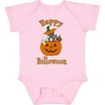 thumbnail image 3 of Inktastic Happy Halloween Kittens in Pumpkin Boys or Girls Baby Bodysuit, 3 of 5