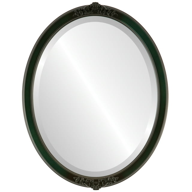 Athena Framed Mirror - Hunter Green