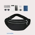 thumbnail image 4 of Qiweii Waist Pack Bags For Women Nylon Fanny Packs Casual Women's Chest Bags Man Belt Pouch Travel Hip Bag Sport Purses Pocket Waterproof, Anti Theft, Anti Robbery, 4 of 6