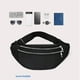 thumbnail image 4 of Mini bolso bandolera, pequeño bolso de hombro, ligero y moderno bolso para teléfono, bolso de ocio, plegable y portátil, de piel vegana, para oficina, para búsquedas de gran volumen,, 4 of 7