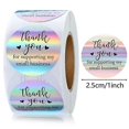thumbnail image 1 of Thank You Stickers Self Adhesive Labels Red Hearts Kraft Paper 1 Inch Decorative Sealing Stickers For Christmas Giftsqy1315-100pcs, 1 of 4