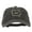 Black, variant on Iowa with Map Outline Embroidered Washed Cotton Twill Cap - White OSFM
