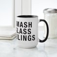 thumbnail image 4 of CafePress - Smash Glass Ceilings Large Mug - 15 oz Ceramic Large White Nolvety Mug, 4 of 4