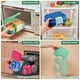 thumbnail image 4 of Mimifly Lonchera Bento para Niños a Prueba de Fugas con 5 Compartimentos, Contenedor de Alimentos Portátil con Utensilios, Apto para Microondas y Lavavajillas, Rosa Roja, 4 of 6