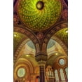 thumbnail image 2 of Ronin 13x18 White Modern Wood Framed Museum Art Print Titled - Colourful Synagoge II, 2 of 4