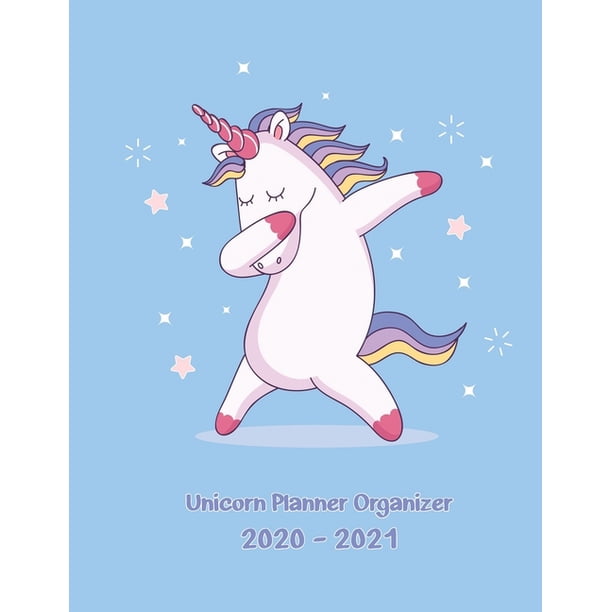 Unicorn Planner Organizer 2020-2021 : Academic Planner 2020-2021
