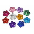 thumbnail image 4 of U8MO 200 Flatback Acrylic 3D Flower Rhinestone Gem Cabochons 13mm Various Color Craft-Light Green, 4 of 9