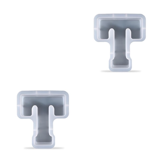 Toystoory Molde de resina de silicona Molde resistente al calor de fundición de epoxi de yeso DIY Type5 NO5