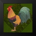 thumbnail image 2 of Popp, Grace 20x20 Black Modern Framed Museum Art Print Titled - Yard Bird II, 2 of 5