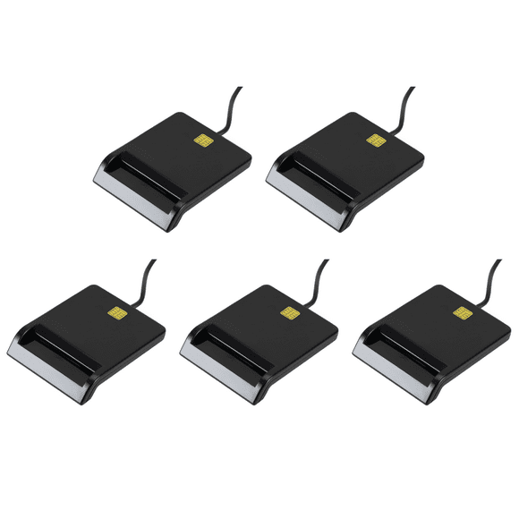 Peggybuy USB Smart Card Reader DNIE ATM CAC IC ID SIM Card Reader for Windows Linux