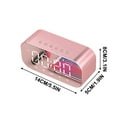 thumbnail image 2 of Alarm Clock Speaker Wireless Bluetooth Subwoofer New Ingenious Bedside Speaker, Usupdd 2025 Alarm Clock Speaker Wireless Bluetooth, 2 of 7