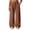 Brown, variant on Mifsaly Women's Corduroy Casual Pants Wide Leg Baggy Sweatpants Fall Winter Drawstring Waist Workout Athletic Outfits with Pockets