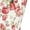 Red, variant on Women Floral Mini Dress Spaghetti Strap Sleeveless Bodycon A-Line Dress Short Camis Swing Dress White S
