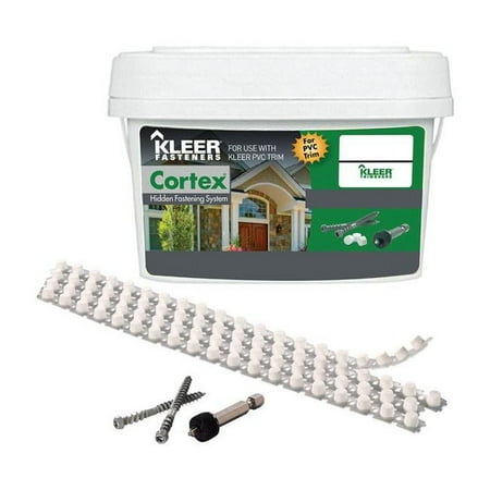 

Kleer Cortex No. 7 x 2.75 in. Hex Head Steel Trim Screw - 250 Per Box