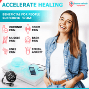 OMI PEMF Full Body Mat - Magnetic Field Therapy Mat for Natural Healing, Pain Relief and Good Mental Health