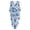 Blue Rooster Chicken Peony Flower, variant on Xoenoiee Moon Star Pattern Plus Size Kaftan Dress for Women, Oversized V-Neck Batwing Sleeve Boho Swimsuit Cover Up Maxi Beach Resort Caftan
