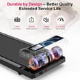 thumbnail image 5 of Hind 2.5HP Treadmills, Compact Under Desk Walking Treadmill Pad with Handle Bar Removable, 0%-8% Incline, Remote Control and LED Display, Blue, 5 of 9