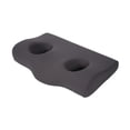 thumbnail image 3 of Almohada para perforaciones orejas, ideal para usar con auriculares y pendientes. Transpirable, ergonómica, para dormitorio y hogar. Cojín cervical Gris oscuro, 3 of 8