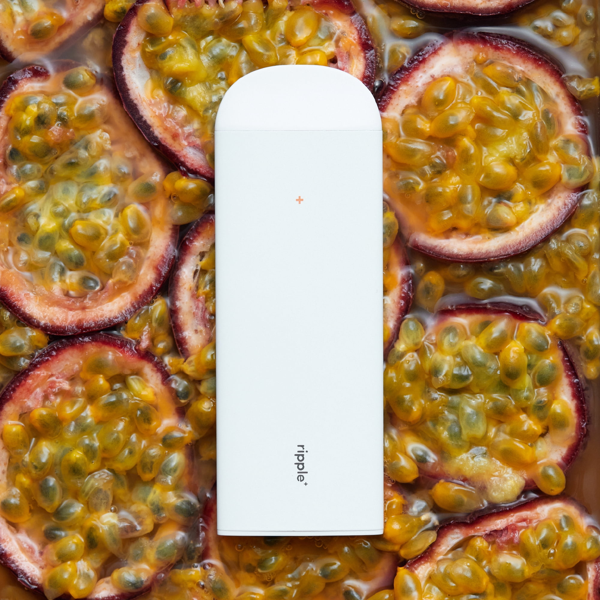 Ripple Passion Fruit Diffuser - 1,000 Puffs, 0% Nicotine, + Elderflower & Lime, 100% Recyclable