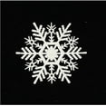 thumbnail image 2 of EWASWON 3 Pack White Snowflake Ornaments, PVC Christmas Decor, 4.72 Inch Hanging Ornaments for Xmas Tree Holiday Decoration, 2 of 5