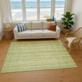 thumbnail image 7 of Addison Rugs Mayfield Premium Machine Washable Transitional Stripes Aloe Rectangle Rug, 5' X 7'6" Machine Washable Transitional Stripes Aloe Oversized Sherpa Throw Blanket, 7 of 7