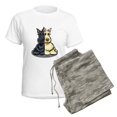 thumbnail image 5 of CafePress - Black Wheaten Scottie Pajamas - Women's Short Sleeve Print T-Shirt and Pants Light Cotton Pajama Set, 5 of 7