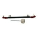 thumbnail image 1 of Eje de transmisión del pedal de batería, pedal doble, barra de enlace de la varilla del tambor, conector metálico, percusión Negro Rojo, 1 of 9