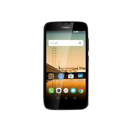 Huawei Union - 4G smartphone - RAM 1 GB / Internal Memory 8 GB - microSD slot - LCD display - 4.5" - rear camera 5 MP - Virgin Mobile - black