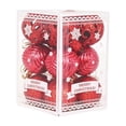thumbnail image 2 of Fabric Christmas Ball Ornaments Shatterproof Hanging Decor Balls for Xmas Tree Wreath Garland Holiday Decoration, 2 of 5