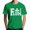 Green, variant on Men's Crew Neck Short-Sleeve T-Shirt With Bible Verse & Letter Design Casual Daily Wear Comfortable Fabric All-Season Casual Tees,Army Green,XXL