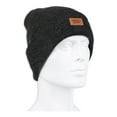thumbnail image 4 of Levi's Men's All Season Leather Logo Patch Beanie Hat, 4 of 6