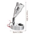 thumbnail image 2 of Minkissy General Users LED Reading Light Portable Lamp Silver 1Set, 2 of 8