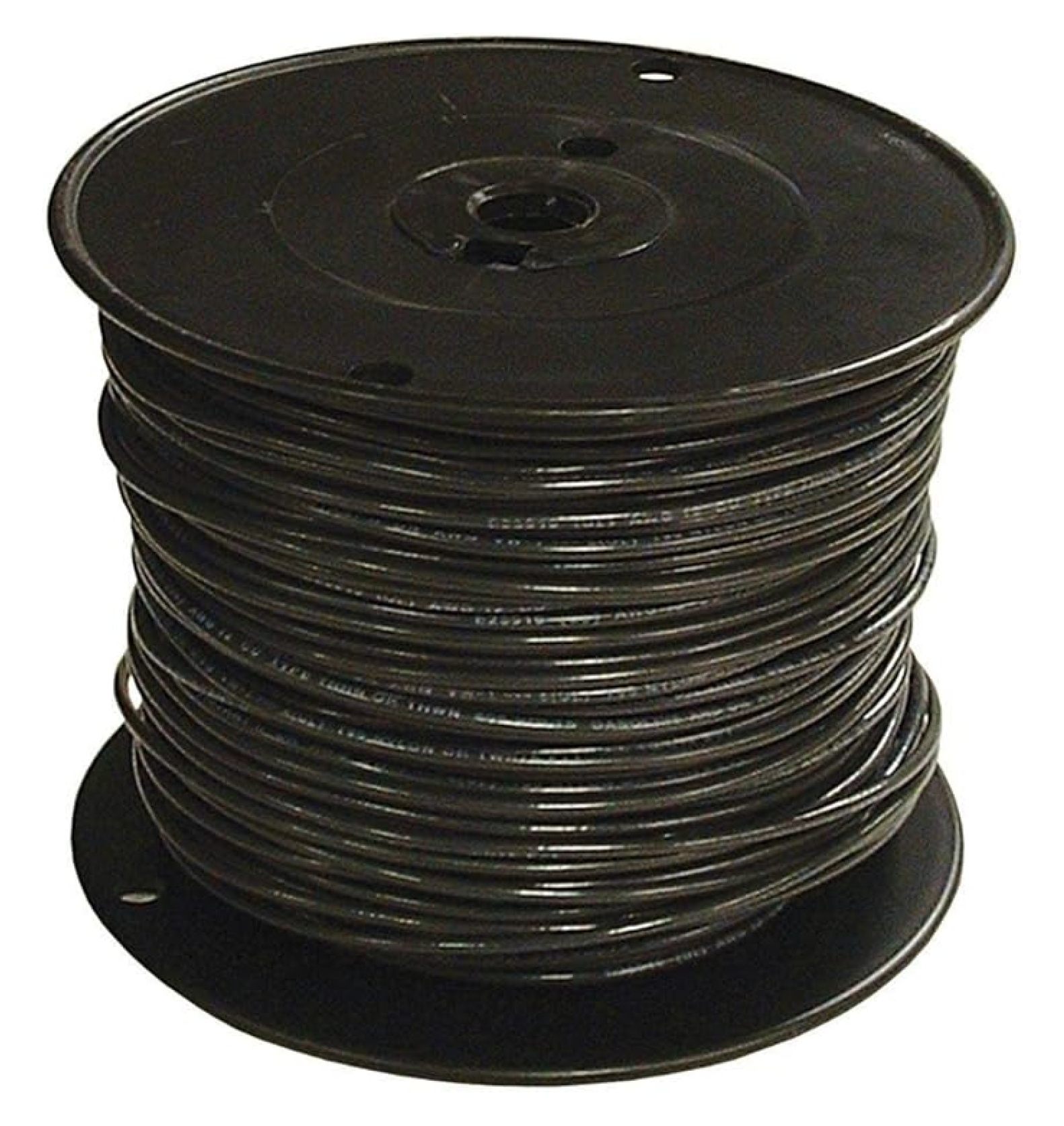12 Gauge THHN Stranded Copper Wire (500, Black)