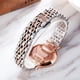 thumbnail image 4 of Correa de acero inoxidable para reloj Armani Starry Sky, pulsera de acero para mujer, correa de acero Longines de 12, 14 y 16 mm, 4 of 5