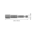 thumbnail image 2 of Minkissy 1Set Carbon Steel Nut Driver Set for Repair with Electric Screwdriver Compatible Adapter, 2 of 5