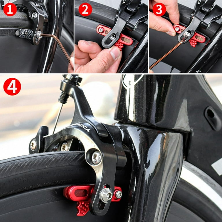 Bicycle carbon fiber rim brake block wear resistant drawer type C