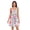 Pink and Blue Love Heart, variant on Summer Dresses for Women Strapless Casual Beach Cover Ups Cute Turtles and Seaweed Tube Top Sundress