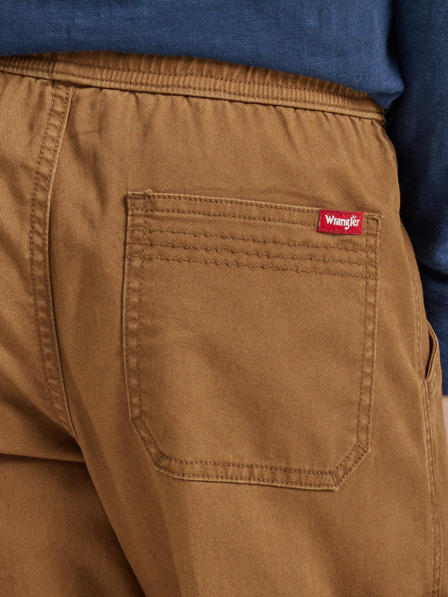 Wrangler® Boy's Loose Fit Cargo Jogger with Elasticized Cuffs, Sizes 4-18 & Husky