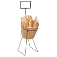 thumbnail image 2 of HUBERT Single Natural Wicker Basket Display Set - 17"L x 18"W x 51"H, 2 of 5