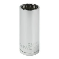Powerbuilt 3/8 in. Drive x 3/4 in. 12 Point SAE Deep Socket - 940050