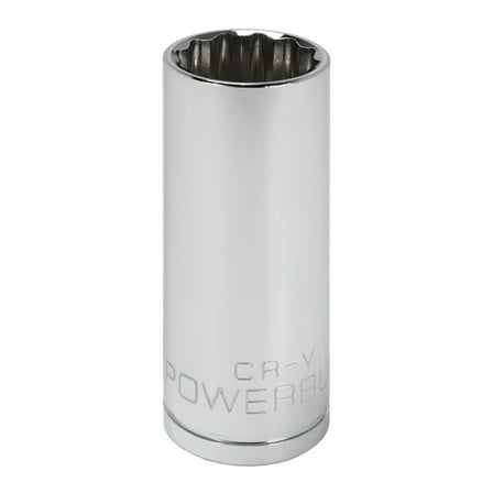 Powerbuilt 3/8 in. Drive x 3/4 in. 12 Point SAE Deep Socket - 940050
