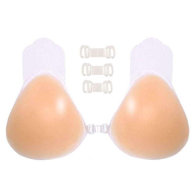 Couvre-mamelons pour Femmes en Silicone Invisible Rehausseur Collant Pâte pour Seins
