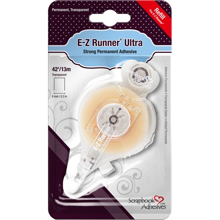 UPC: 0093616012352 | Scrapbook Adhesives E-Z Runner Ultra Adhesive Refill-Permanent  .3 X42