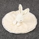 thumbnail image 5 of Manta calmante de conejo de terciopelo, toallitas suaves para calmar al bebé, toalla calmante para bebé (blanco cremoso), 5 of 5