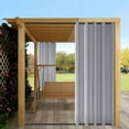 thumbnail image 2 of Œillets en Haut et en Bas Rideau Imperméable Extérieur W54 x in, 2 of 8